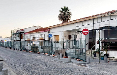 Модернизация прибрежной улицы Пиале-паша в Ларнаке идет по установленному графику