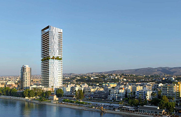 В Лимассоле завершилось строительство небоскреба Ritz-Carlton Residences
