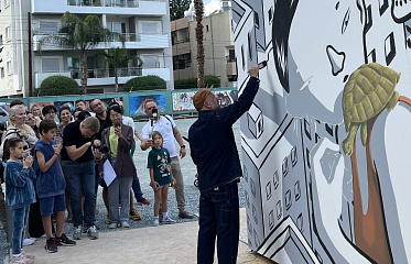 На территории Art Square в Лимассоле состоялось торжественное открытие выставки картин