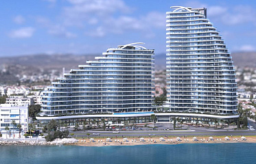 Construction of Limassol Del Mar Complex Is Nearing Completion in Limassol