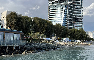 Пространство вокруг знаменитого пирса Анаэриос в Лимассоле кардинально преобразилось