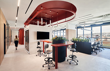 Innovative IT company office in Cyprus