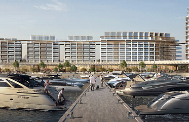 Cyprus Officials Visit Construction Site of New Paralimni Marina