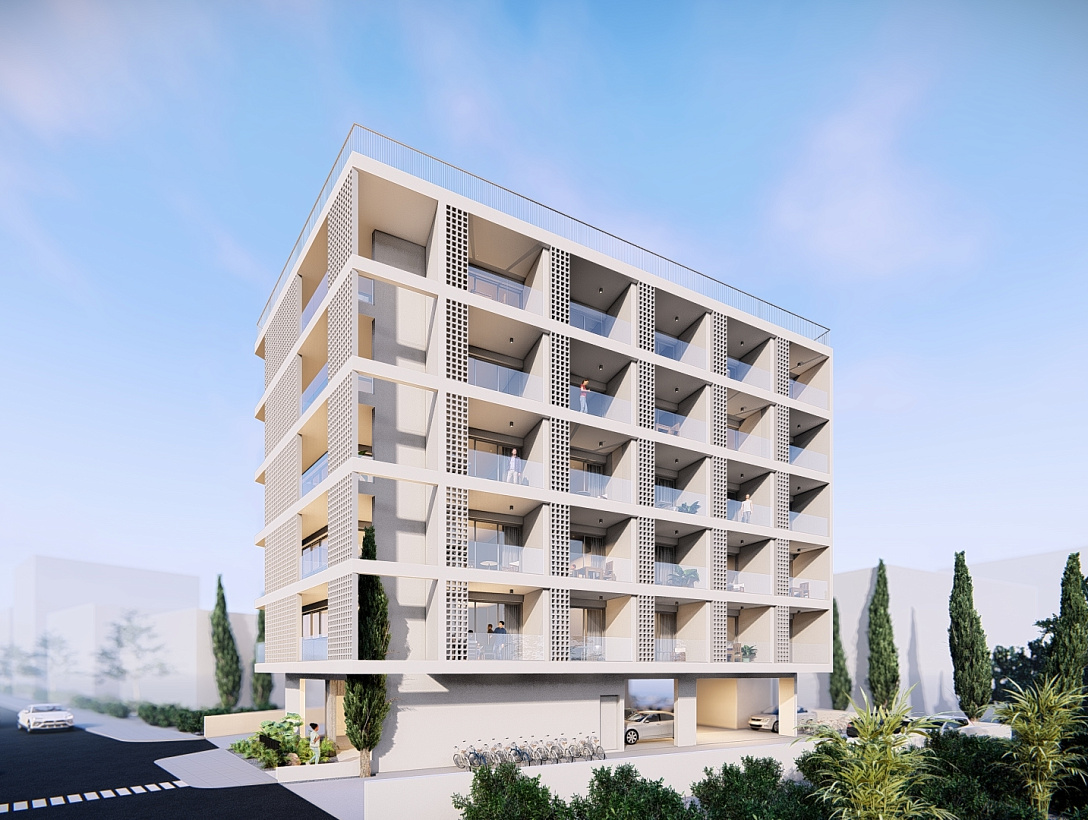 Новое жилое здание в Никосии