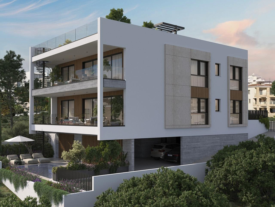 Новые апартаменты в Пафосе