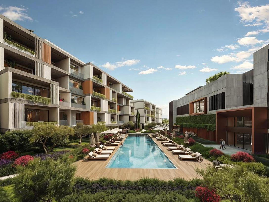 New apartment in Paphos
