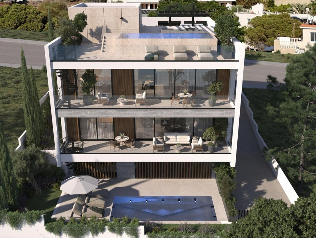 Новые апартаменты в Пафосе