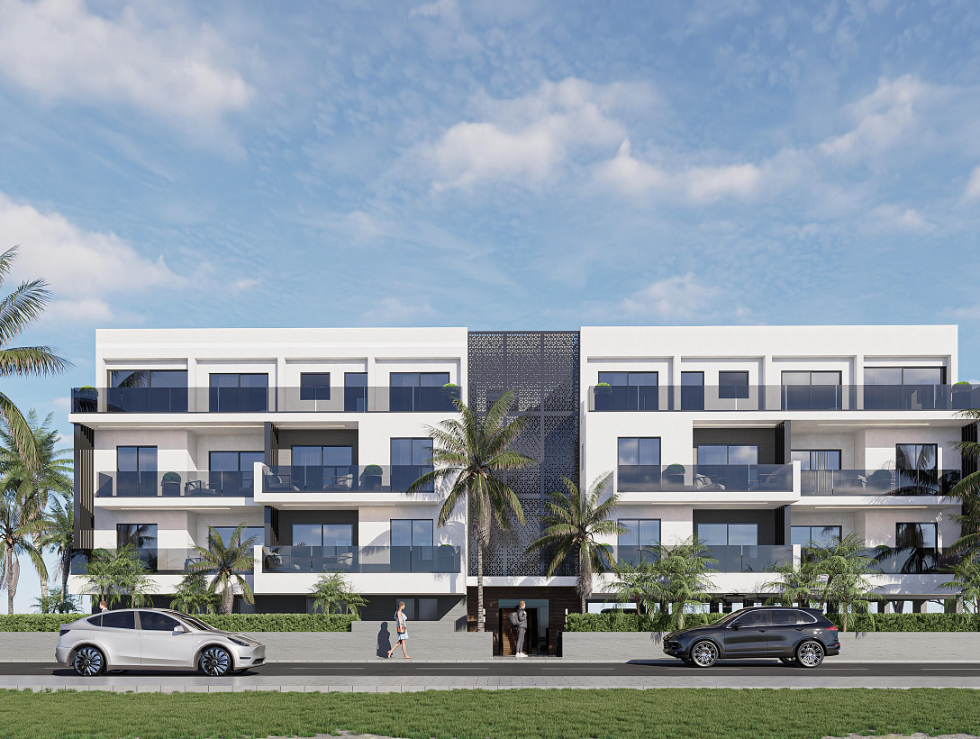 Новое жилое здание в Пафосе