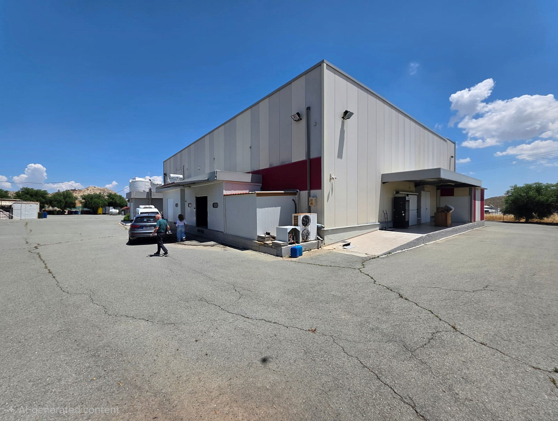 Fully Licensed Food Production Facility with Industrial Land in Nicosia