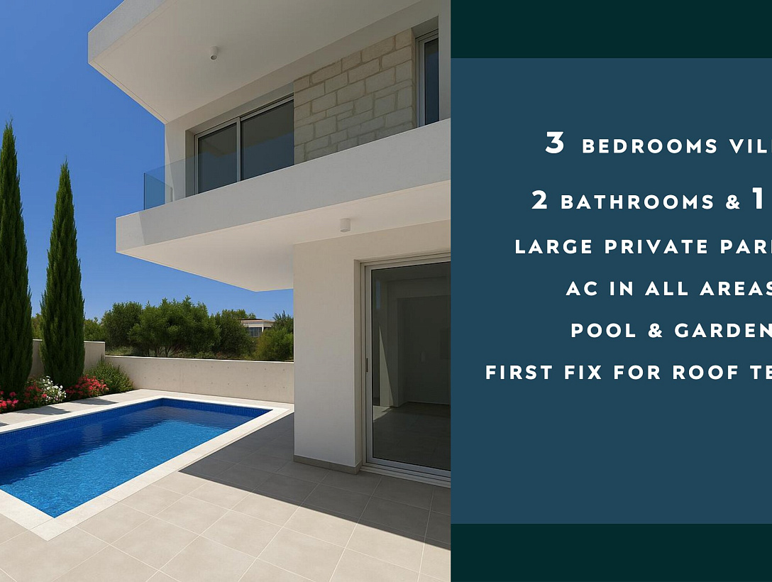 New villa in Famagusta