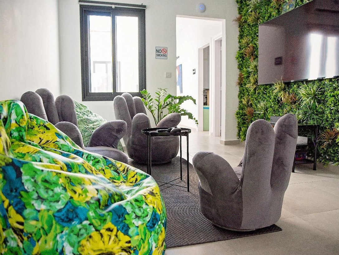 Completely renovated commercial building with an operating business inside in Limassol