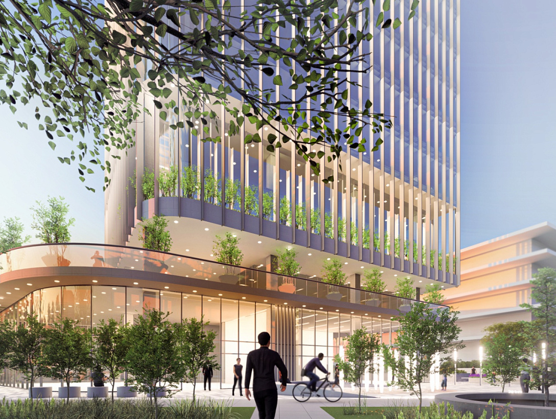  Land with Business Center Project for Sale in Limassol in Limassol
