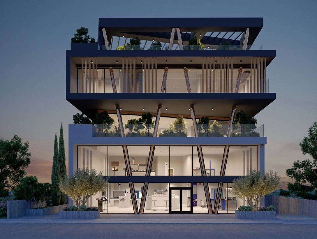 Новое коммерческое здание в Лимассоле