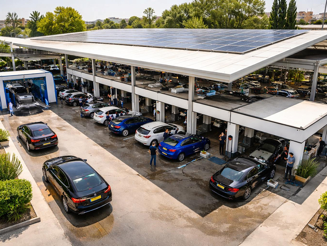 Действующий и прибыльный бизнес автомойки в Никосии