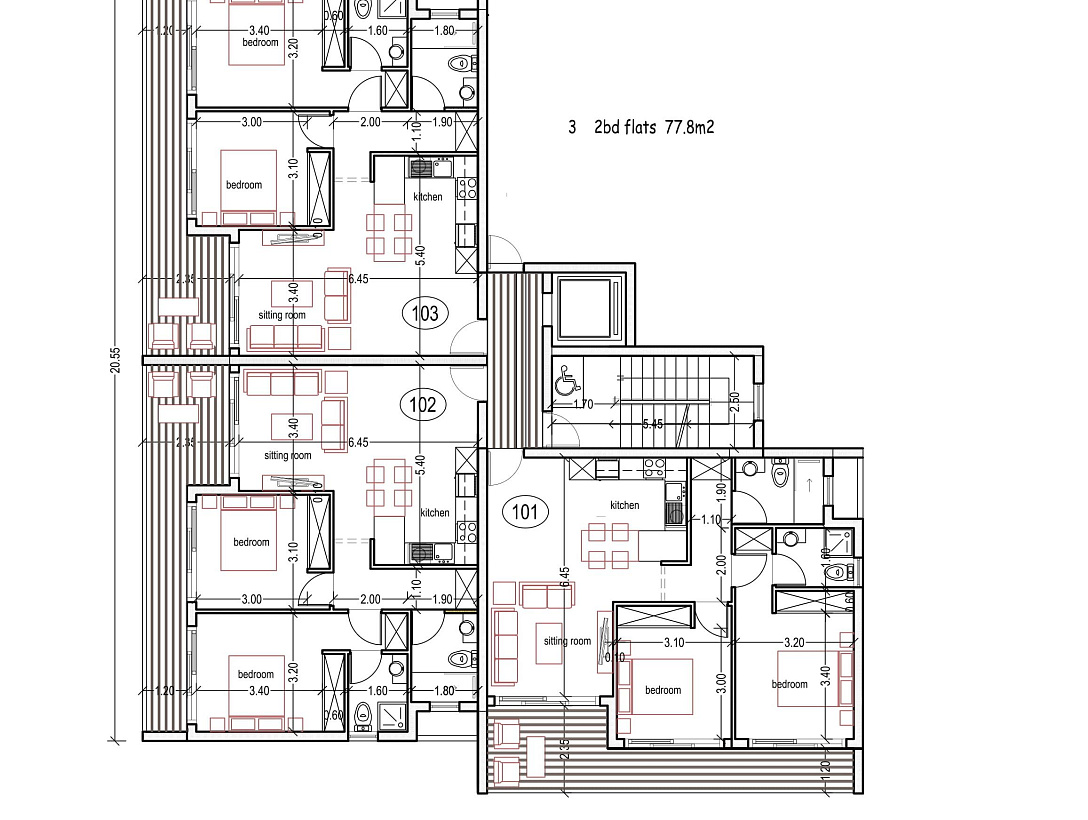 New penthouse in Paphos