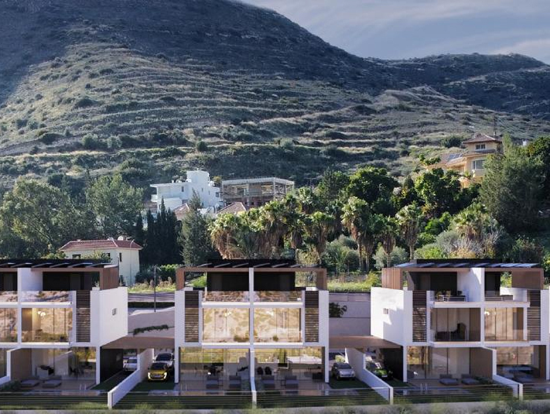 Modern Gated Villa Complex in Germasogeia in Limassol