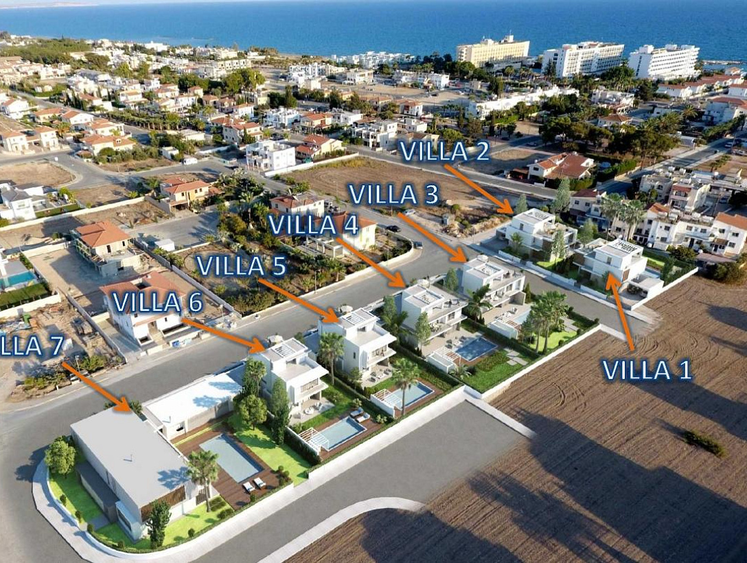 New villa in Larnaca