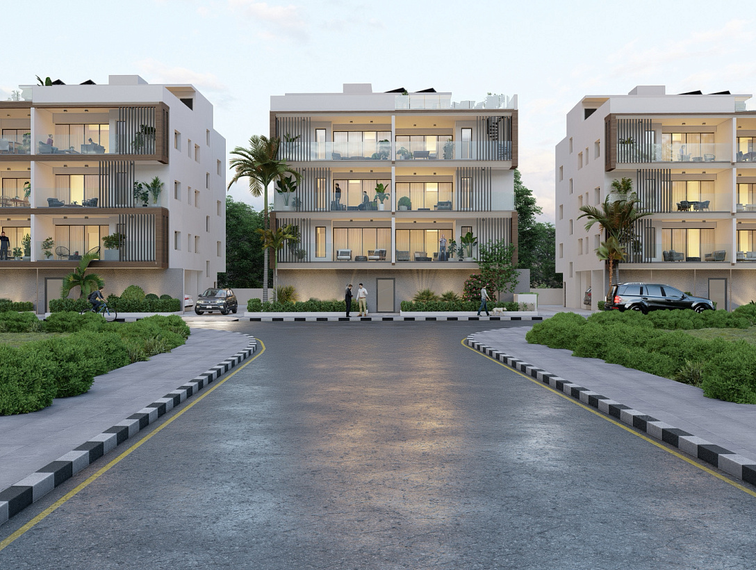 Новое жилое здание в Никосии