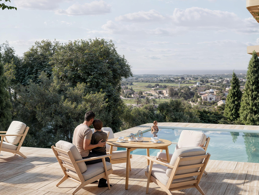 Новые апартаменты в Пафосе