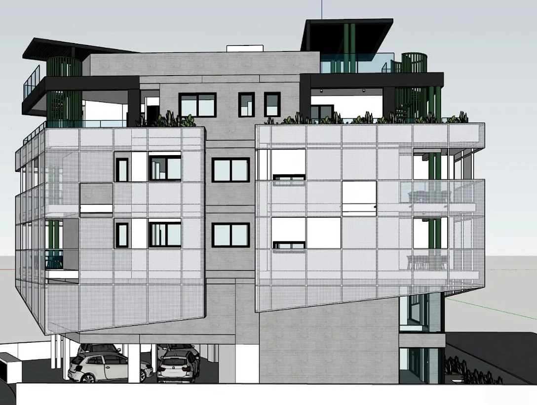 Новое коммерческое здание в Лимассоле