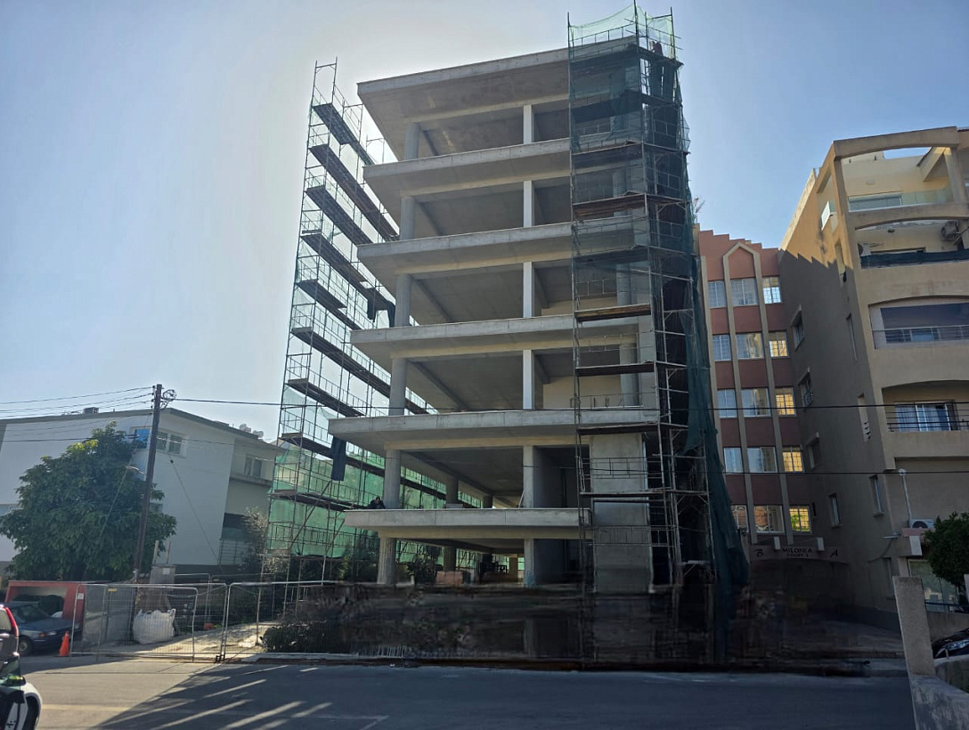 Modern business center in Limassol