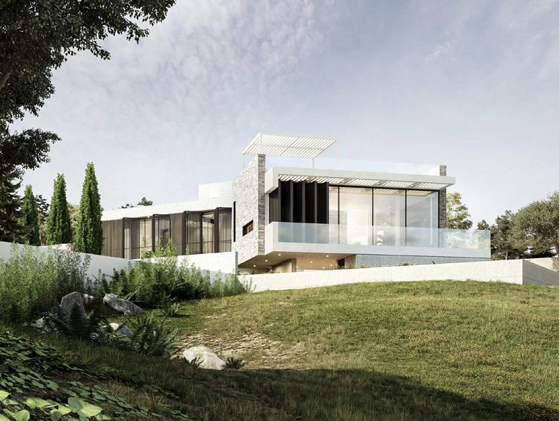 Prime Land with Approved Villa Project and Permits in Paphos