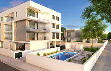 Angelonia Gardens 2: современные квартиры и виллы в престижном районе Пафоса