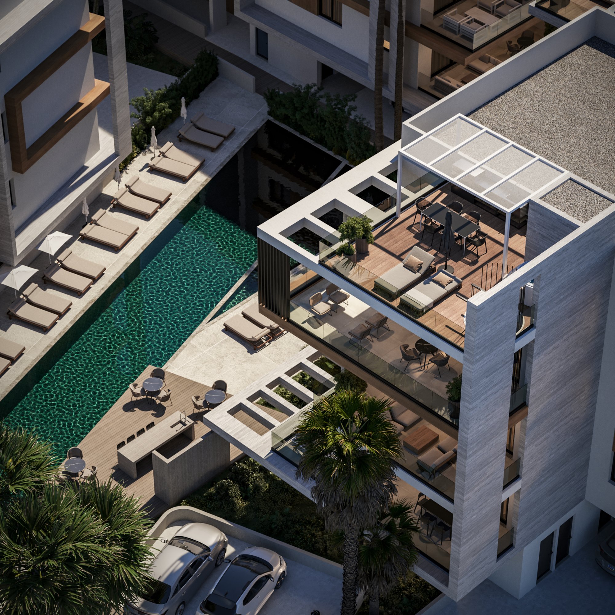New 3-bedroom apartment in Larnaca № 219342 1