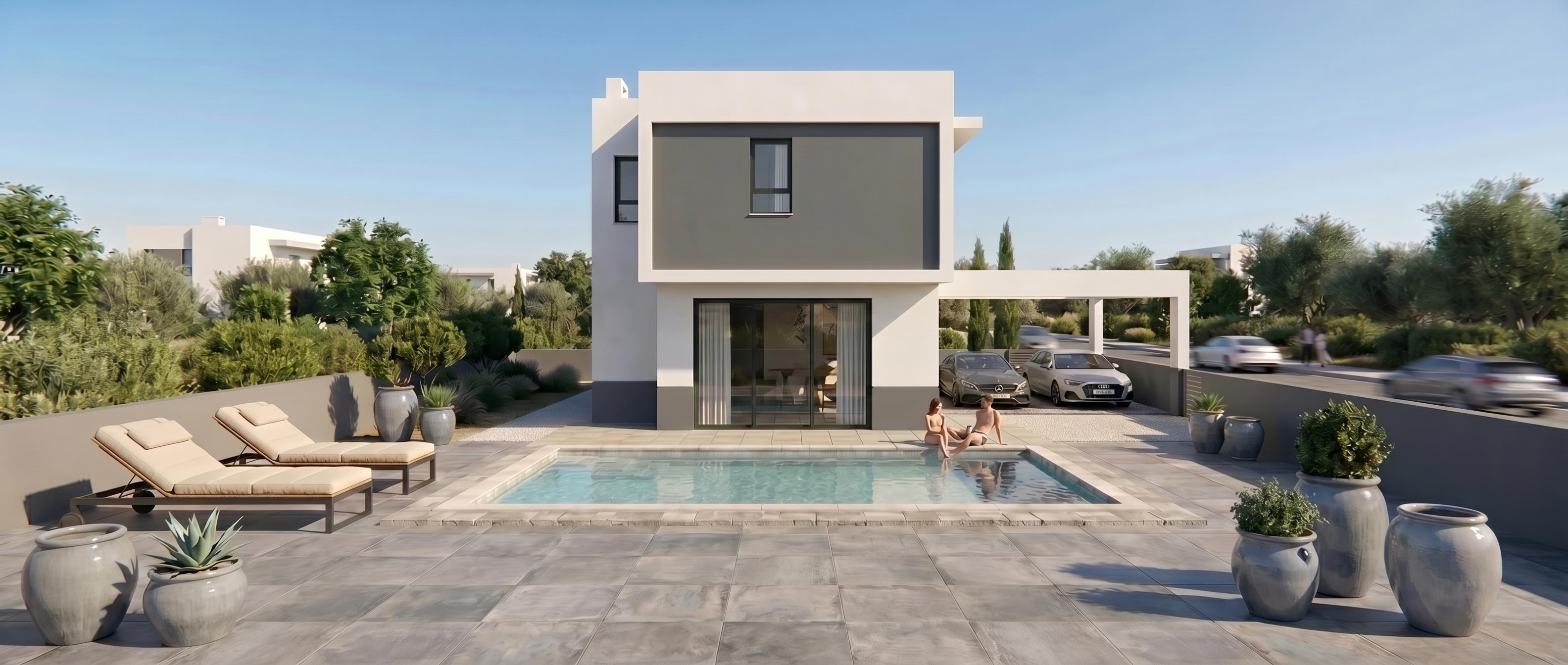 New 3-bedroom villa in Famagusta № 216413 3