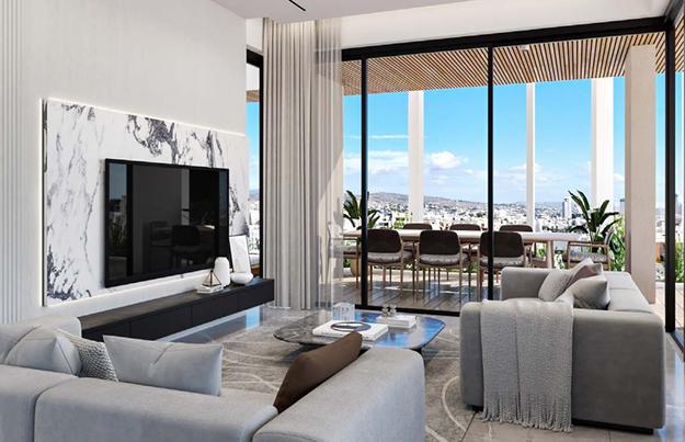 Modern residential building  in Limassol