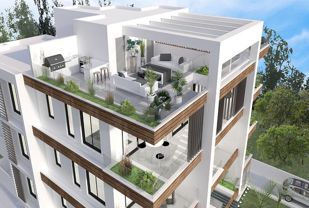 New penthouse in Larnaca