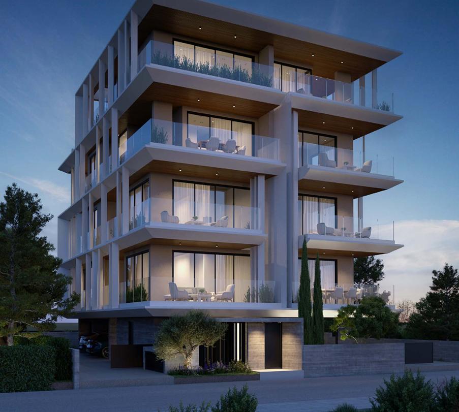 Modern residential building  in Limassol