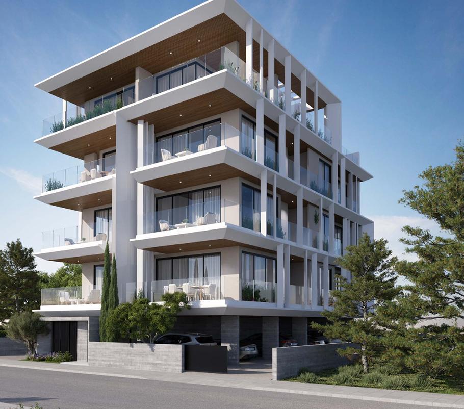 Modern residential building  in Limassol