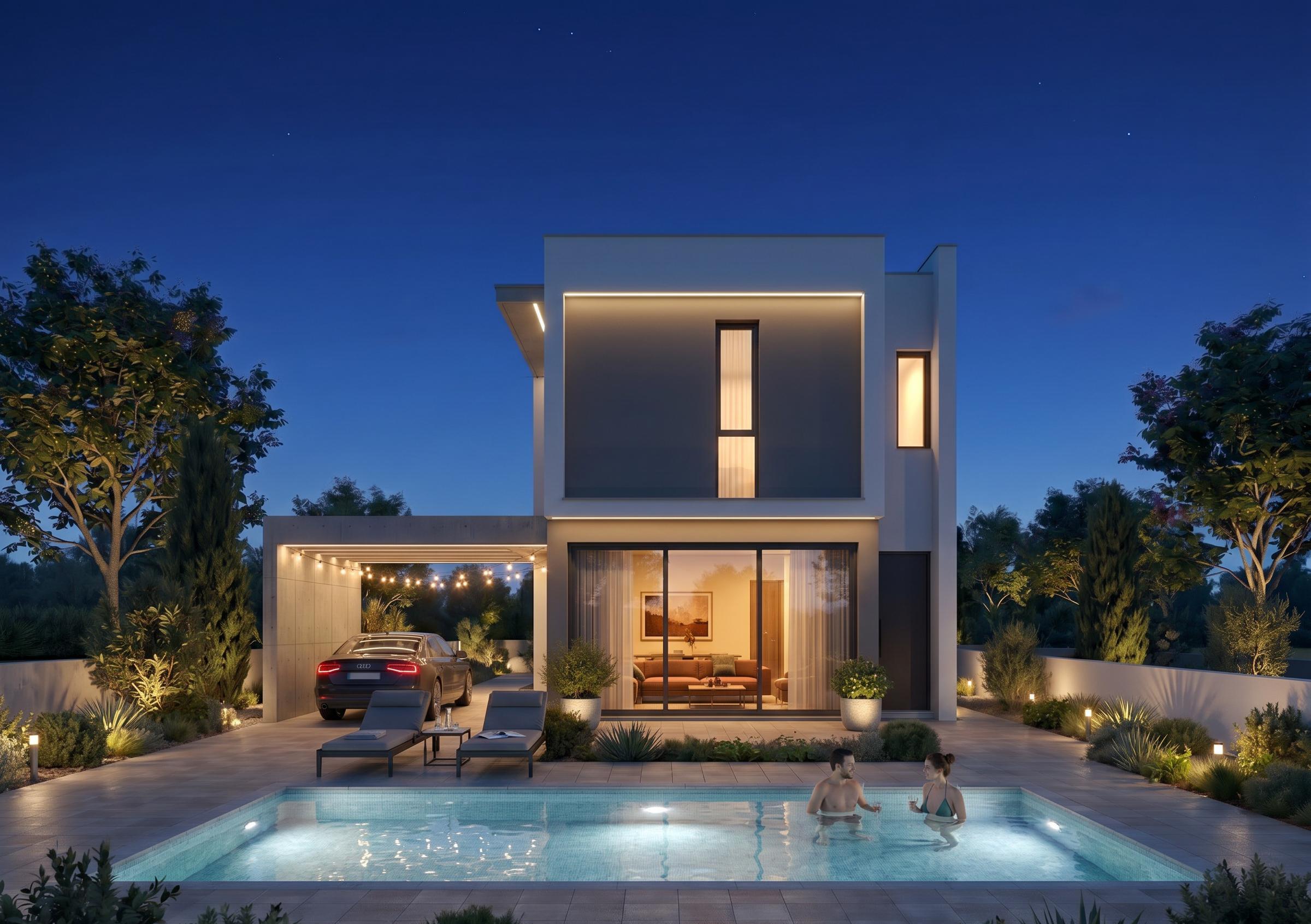 New 3-bedroom villa in Famagusta № 216392 1