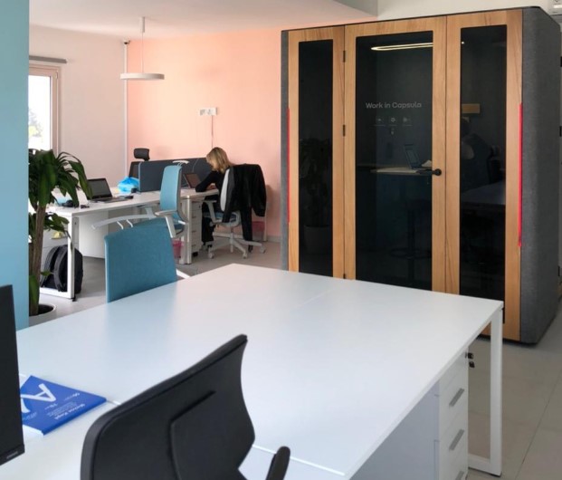 Finished office building with a tenant in Larnaca