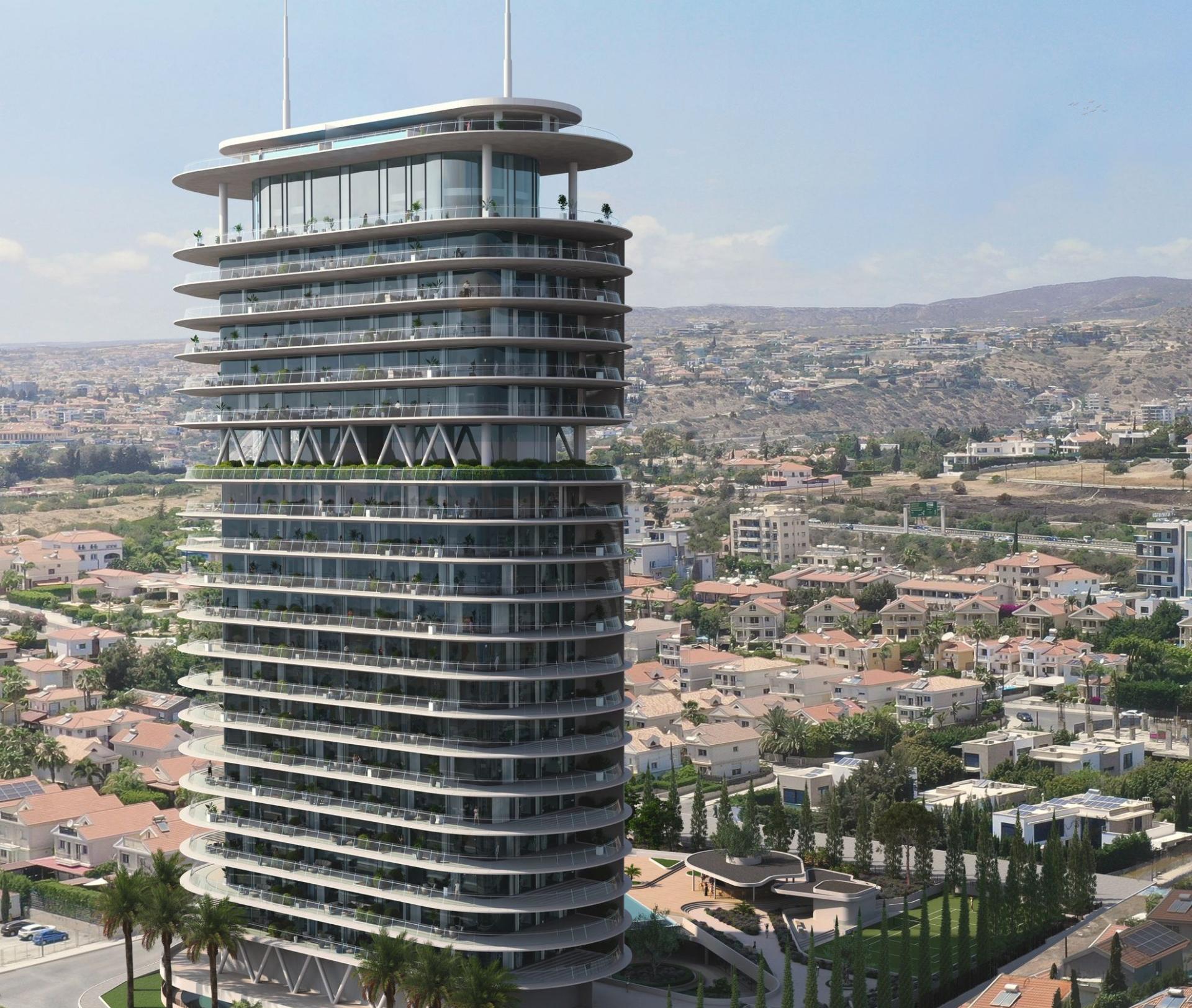 New 4-bedroom apartment in Limassol № 219691 1